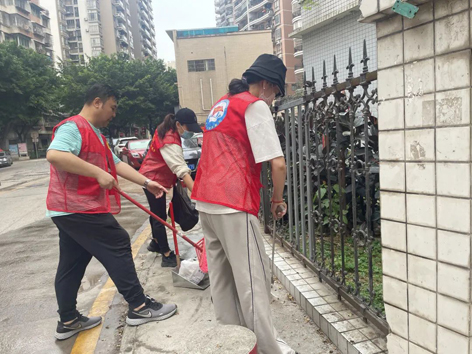 【創(chuàng)文明城】助力創(chuàng)全國文明城，工會志愿者在行動