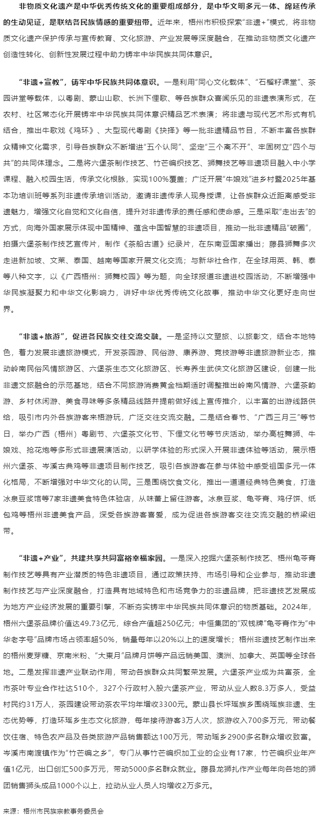 梧州市以“非遺+”助力鑄牢中華民族共同體意識(shí).png