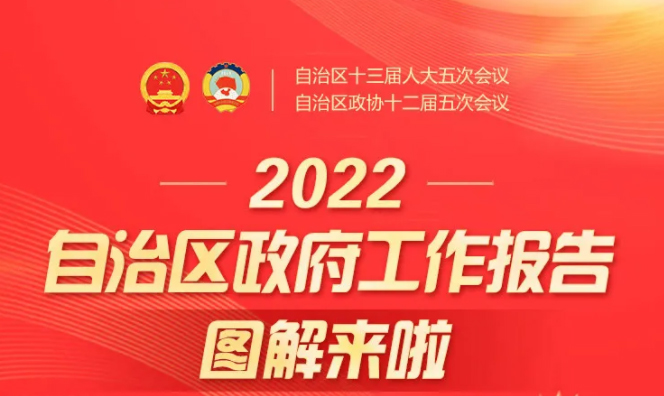 圖解丨2022自治區(qū)政府工作報告來啦！