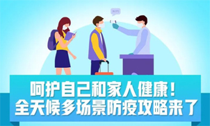 收好！全天候多場景防疫攻略來了